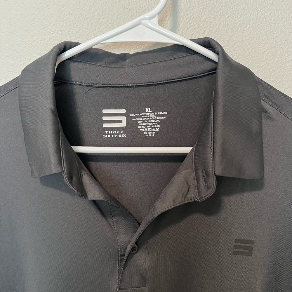 Men's Gray Polo Shirt